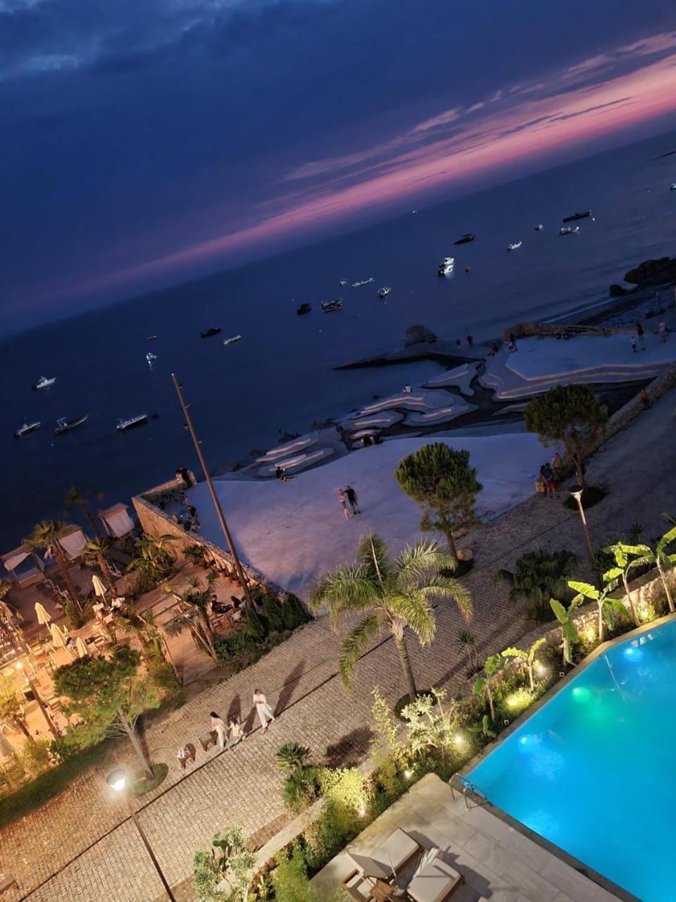 Stephen Seaside Hotel Dhermi Bagian luar foto