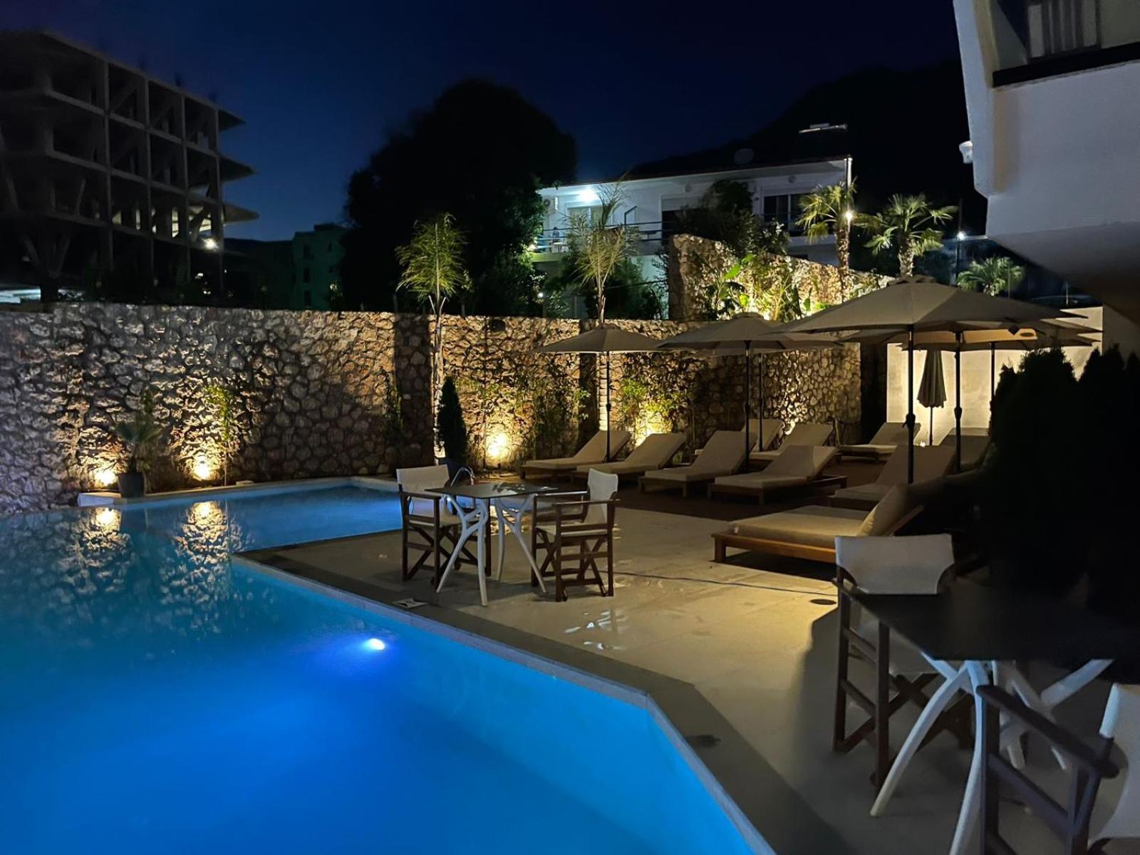Stephen Seaside Hotel Dhermi Bagian luar foto