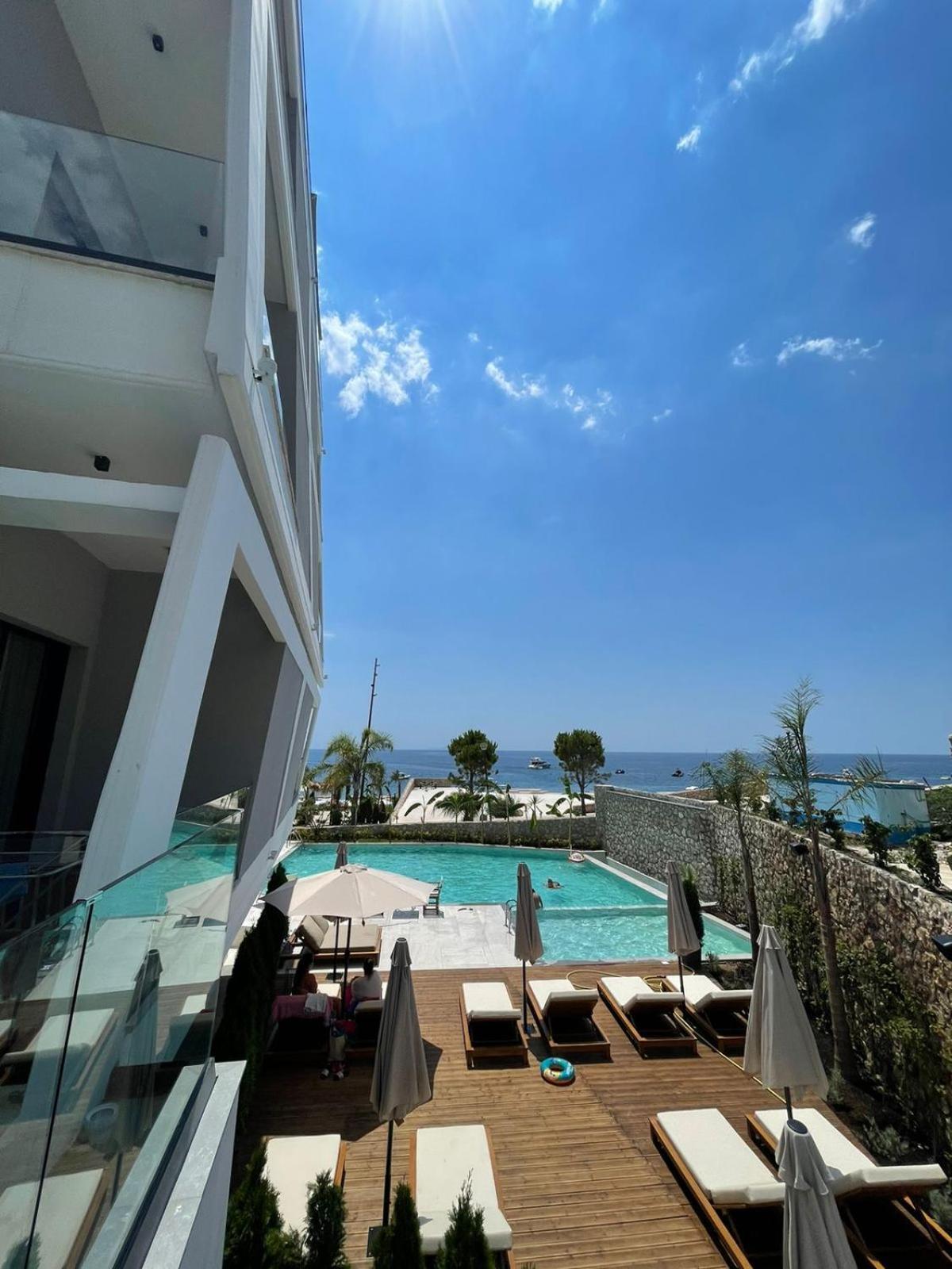 Stephen Seaside Hotel Dhermi Bagian luar foto