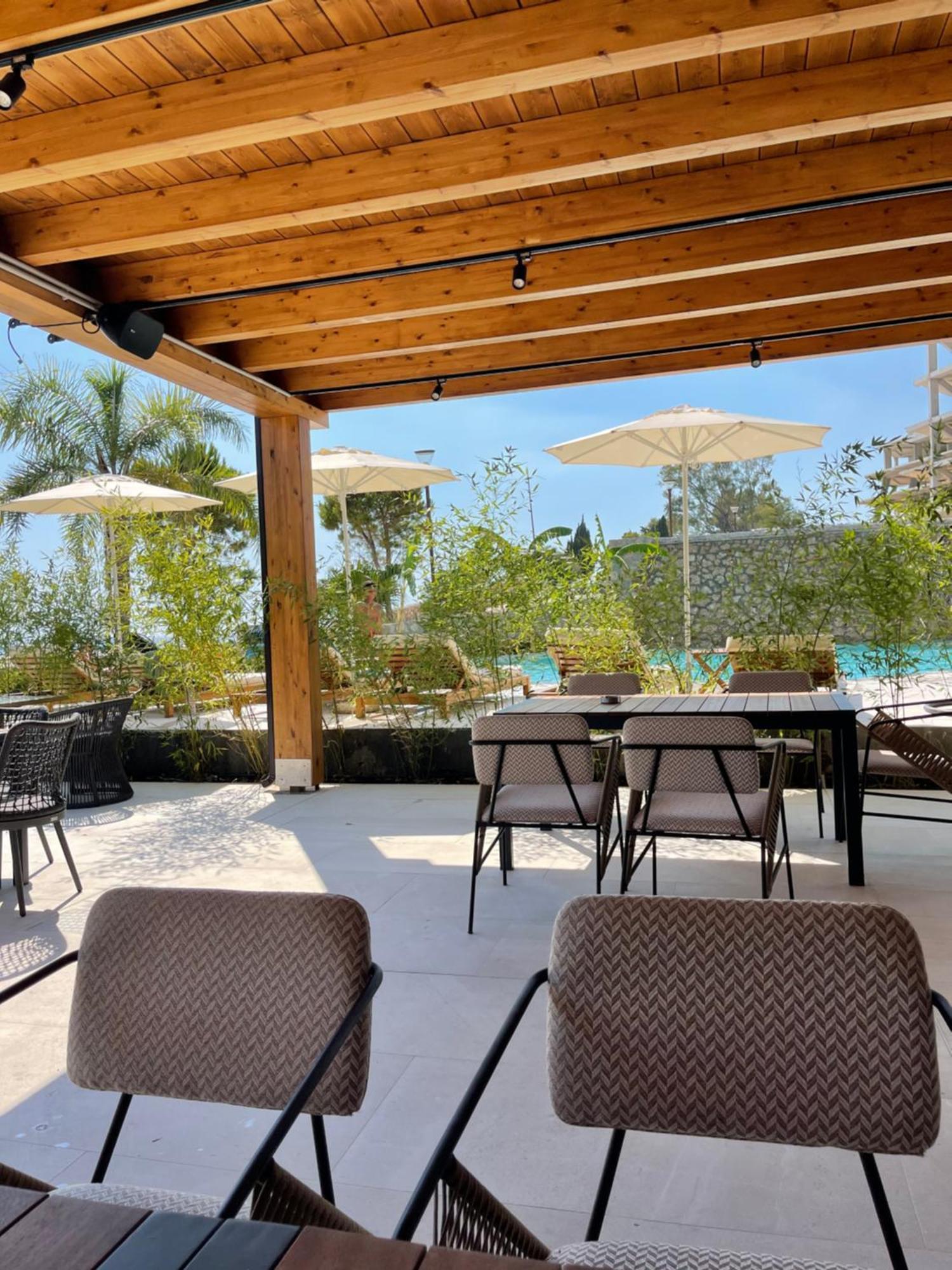 Stephen Seaside Hotel Dhermi Bagian luar foto