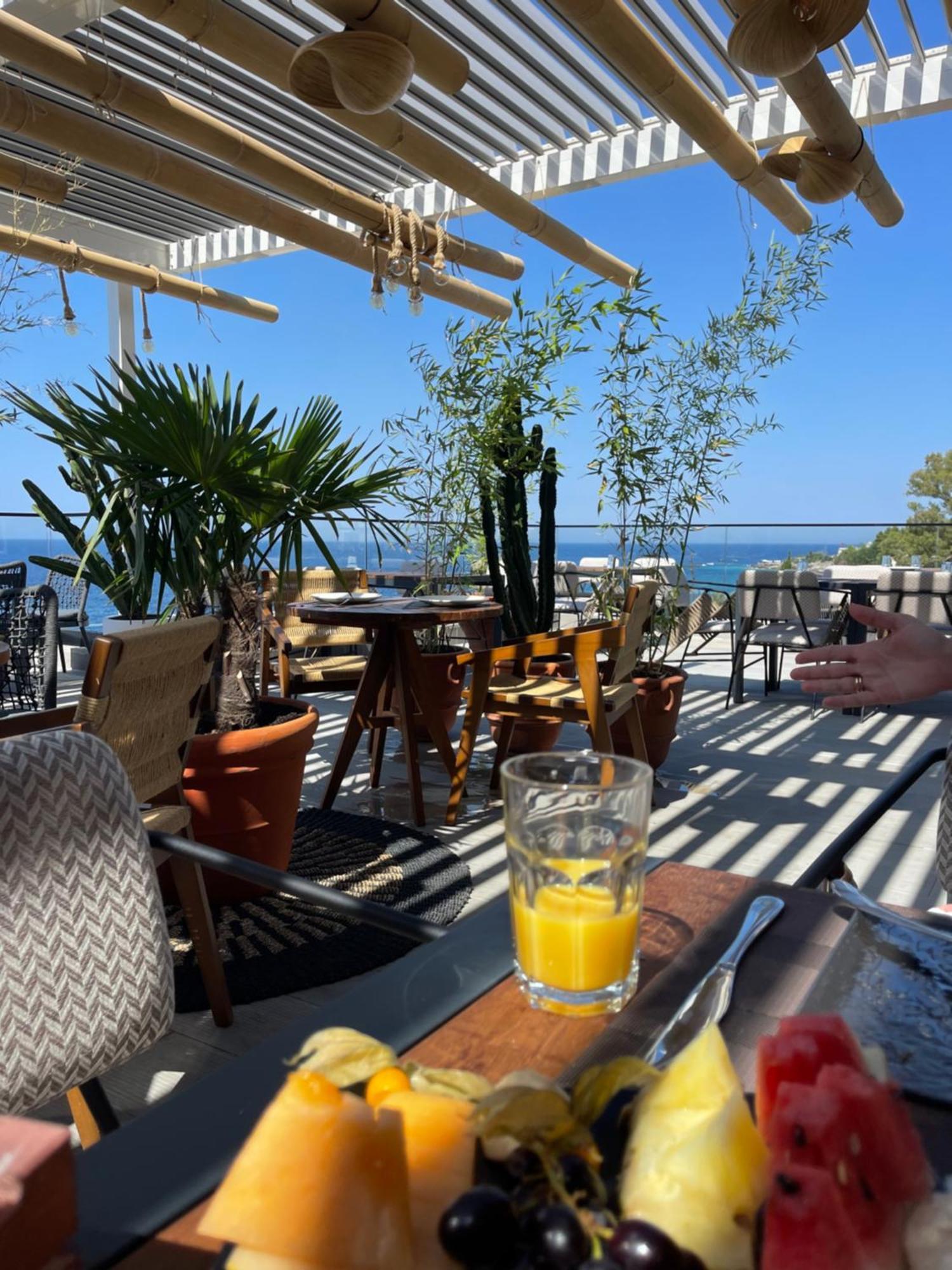 Stephen Seaside Hotel Dhermi Bagian luar foto